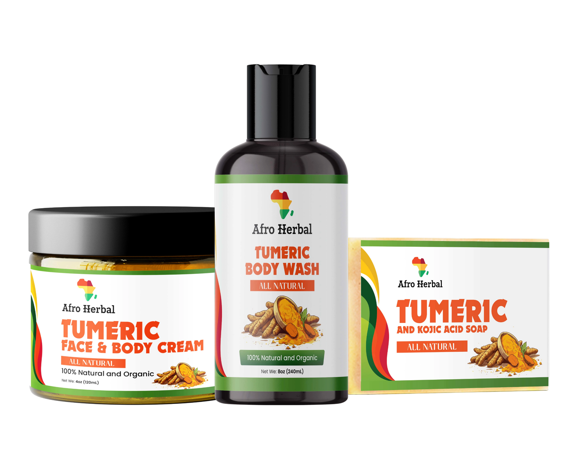 Tumeric Clear Face Bundle